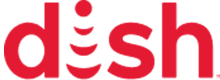 DISH red logo